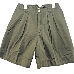 New Vintage Lauren Alexandra Sport Green Shorts Size 8 Women Casual